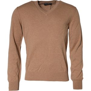 Dolce & Gabbana - Pullover Sweater - Bruin - 100% Cashmere