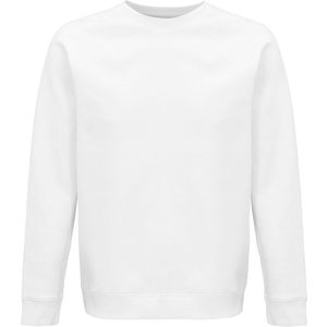 SOLS Unisex Adult Space Organic Raglan Sweatshirt (Wit) - Maat 2XL