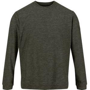 Regatta Heren Leith Lichtgewicht Sweatshirt (Donker kaki/marmozijn)