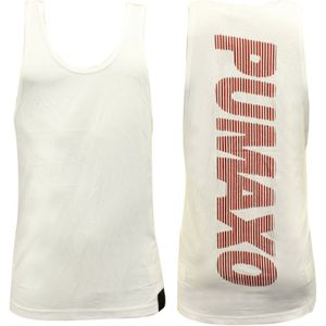 Puma - Heren Tank Tee Top - Wit - X The Weeknd XO