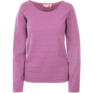 Trespass - Dames Caribou Casual Top (Wild paars streepje)