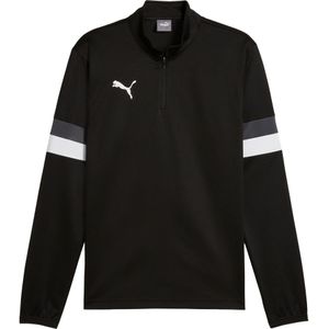 Puma Heren TeamRISE Quarter Zip Top (Zwart)