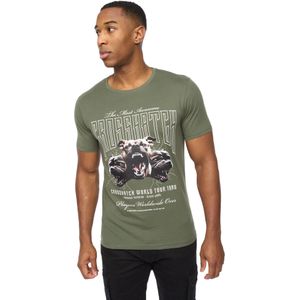 Crosshatch Heren Dogz T-Shirt (Thymia)
