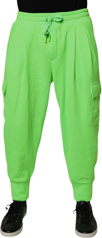 Dolce & Gabbana - Jogger Trainingsbroeken - Groen - Polyester