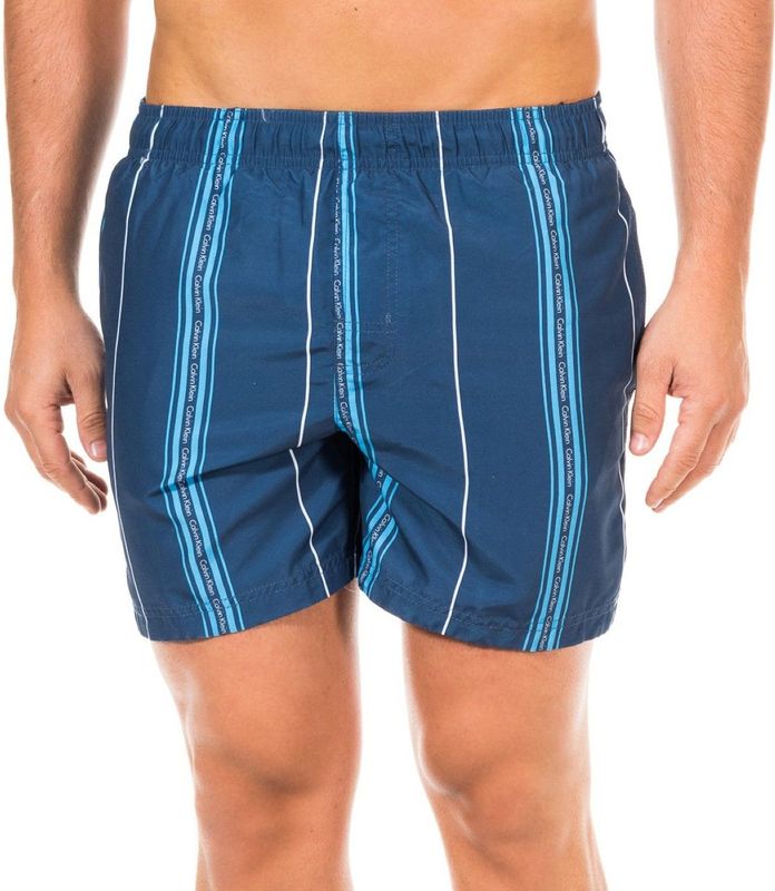 Calvin Klein - Heren Zwembroek - Marineblauw - 100% Polyester