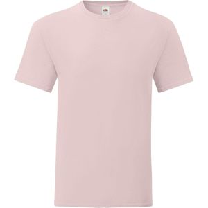Fruit of the Loom Heren Iconisch 150 T-Shirt (Poederroos)