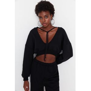 Trendyol Vrouw/Meisje Capuchon Off-shoulder  Sweatshirt - Maat XL