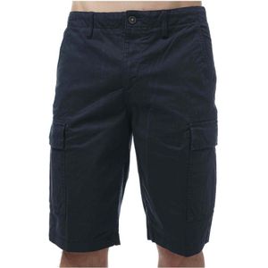 Men's Timberland Out Door Relaxed Cargo Shorts In Navy - Maat 34 (Taille)