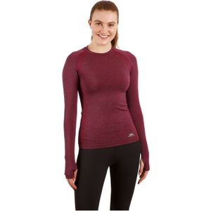 Trespass - Dames Welina Lange Mouwen Sporttop (Grijs) - Maat L