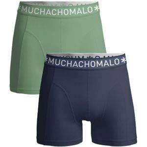 Muchachomalo Heren Boxershorts - 2 Pack - 95% Katoen - Mannen Onderbroeken