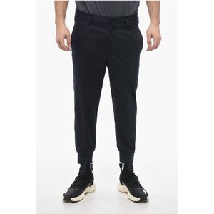 Low-rise slim fit JACK-broek met manchetten in blauw