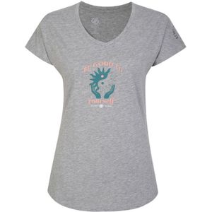Dare 2B Dames/Dames Finite Grafisch T-Shirt (As Grijze Mergel) - Maat 36