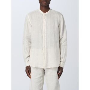 Linnen Hemd Met Mandarin Kraag Relaxed Fit
