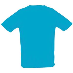 SOLS Heren Sportief T-Shirt Met Korte Mouwen Performance (Aqua) - Maat 2XL