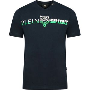 Plein Sport - Blue Print - T-shirt - Korte Mouwen - Ronde Hals