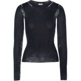 Diesel - Ronde-hals Knitwear - Zwart - Dames