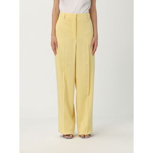 Stella Mc Cartney - Wijde Broek - Kanariegeel - Verborgen Sluiting