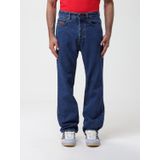 Msgm, Heren, Jeans, Blauw, Maat: 2XL Denim,