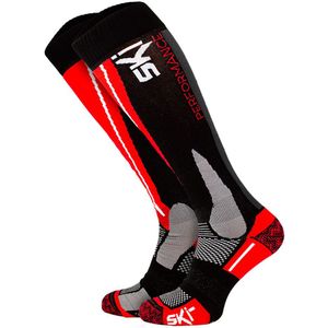 Technische Sk socks | COMODO | Hoge Prestaties Knie-Hoge Snowboardsokken | Heren & Dames - Rood
