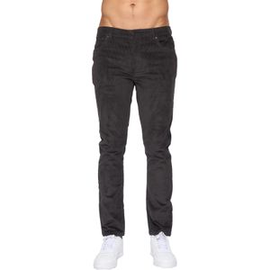 Duck and Cover Heren Koordbroek (Antraciet)