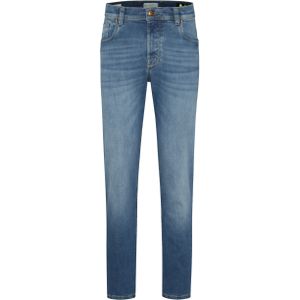 Bugatti Herren Broek van denim met used-look