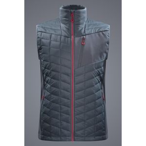 Mountain Warehouse Heren Ultra Siurana Softshell Hybride Gilet (Grijs)