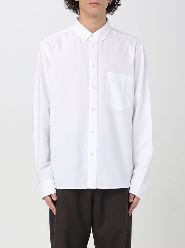 Isabel Marant - Herenshirt - Wit - 100% Katoen