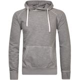 Ragman - Sweatshirt - Blauw - Effen - Met Capuchon