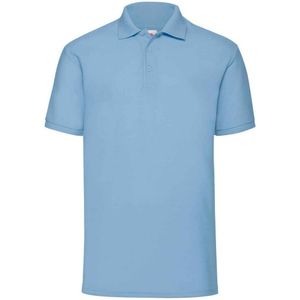 Fruit of the Loom Heren Piqué Polo Shirt (Hemelsblauw)