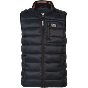 Petrol Industries - Heren Bodywarmer Sandpoint - Zwart - Maat S