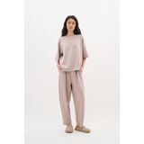 Broek Relaxed fit Clay beige