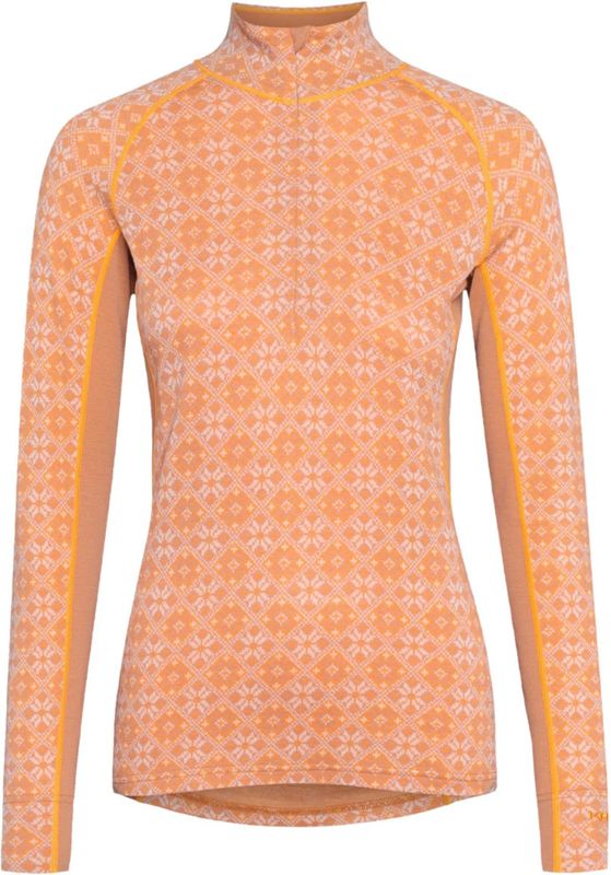 Kari Traa - Rose Light Baselayer Half Zip - T-shirt - Aansluitend - Dames