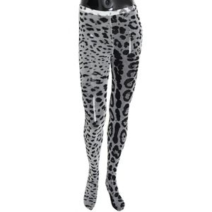Nylon Panty Met Luipaardprint