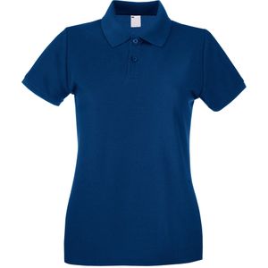 Fruit of the Loom Dames/Dames Lady Fit Poloshirt met korte mouwen (Marineblauw)