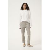 Kaffe - KA Mette - Chino - Lichtgrijs - 7/8 lengte