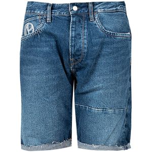 Pepe Jeans - Korte Broeken - Blauw - Denim