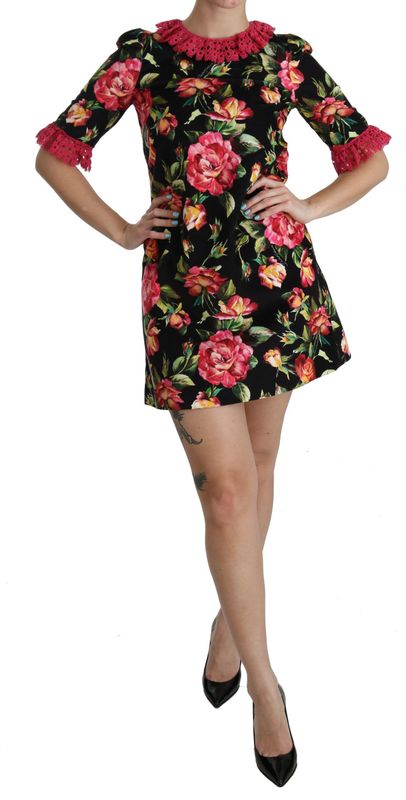 Dolce & Gabbana - A-Lijn Jurk - Veelkleurig - Katoen