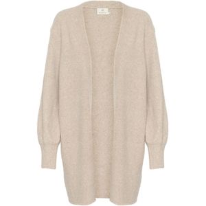 Vest Casual fit Feather Gray Melange beige