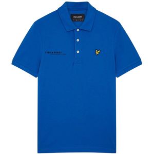 Lyle & Scott Heren Coördinaten Poloshirt (Blauw)