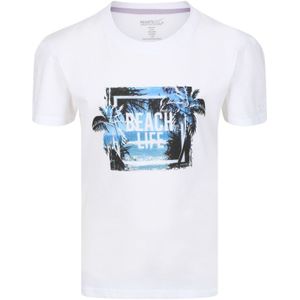Regatta Kinderen/Kinderen Bosley V Beach T-shirt (Wit)