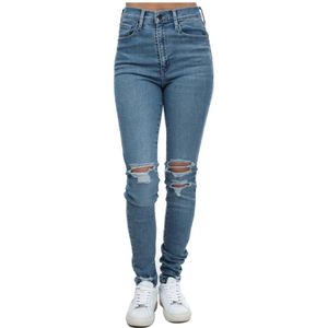 Dames Levis Mile High Super Skinny Jeans in Denim