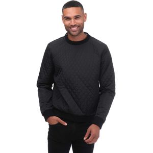 Armani - Crewneck Sweater - Zwart - Heren