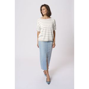 Kaffe - Gestreepte Trui - Veelkleurig - Dames