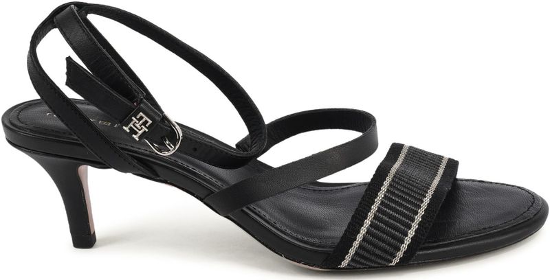 Lederen Kitten Heel Sandalen