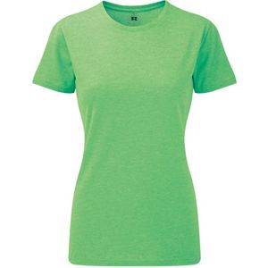 Russell Dames Slim Fit Langer Lengte Korte Mouwen T-Shirt (Groene Mergel) - Maat 2XL