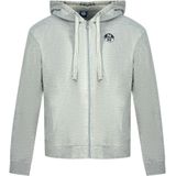North Sails - Hoodie met Rits - Grijs - Heren