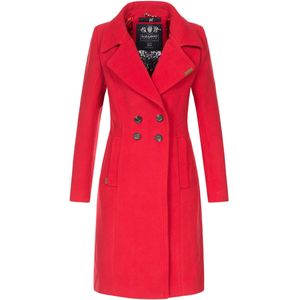 Navahoo - Wooly - Dames Trenchcoat - Premium Wintermantel - Elegante Pasvorm