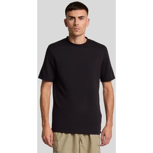 Lyle & Scott - Twill Texture Crew Neck - T-shirt - Lak