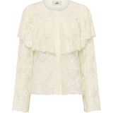 Karen by Simonsen, Dames, Blouses & Shirts, Wit, Maat: XS