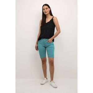 Mouwloos shirt A-shape black